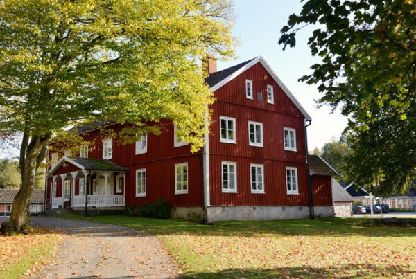 En av skolans byggnader